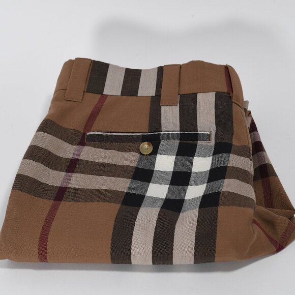 Burberry Men's House Check Tailored Pants Slim Fit Size 48 Barely Worn - Picture 1 of 9